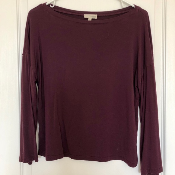 Wilfred Plum 3/4 Sleeve Top 🍇 - Picture 2 of 5